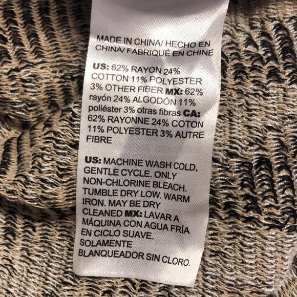 Chico’s zebra print open front jacket and matching sleeveless top - Picture 11 of 12